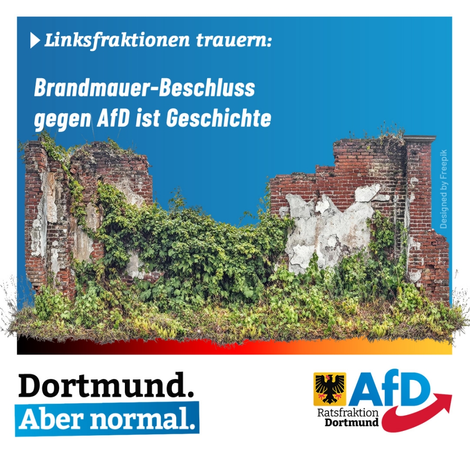 +++ Brandmauer-Beschluss ist Geschichte – Linksfraktionen trauern +++
